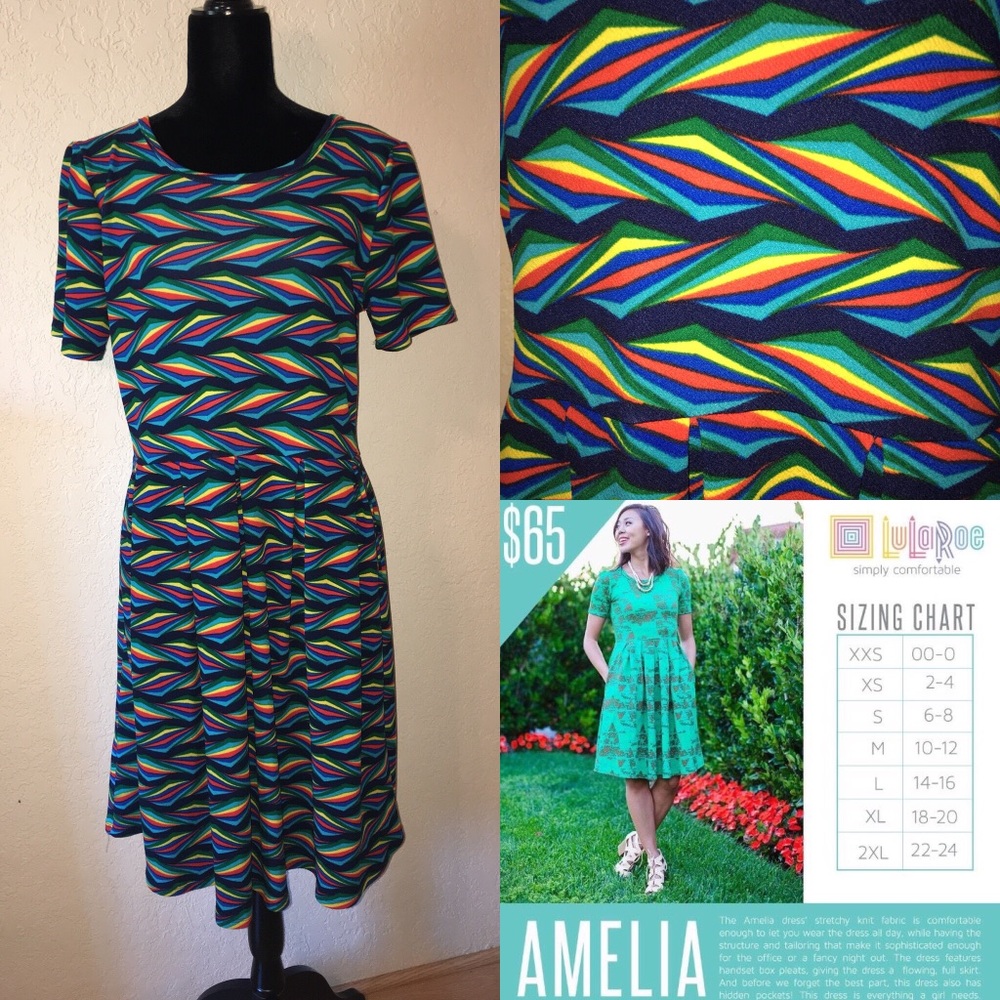 NWOT LuLaRoe Amelia Size Extra Large (XL)